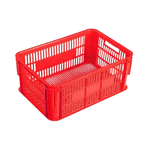 53100 Cl 13 L Red Industrial Crate - Color: As Per Requirement