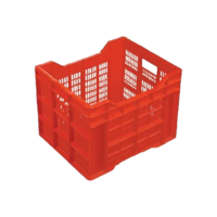 2727 TPC 24 L Red Fruits and Vegetables Crates