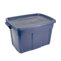 Blue Plastic Storage Bins