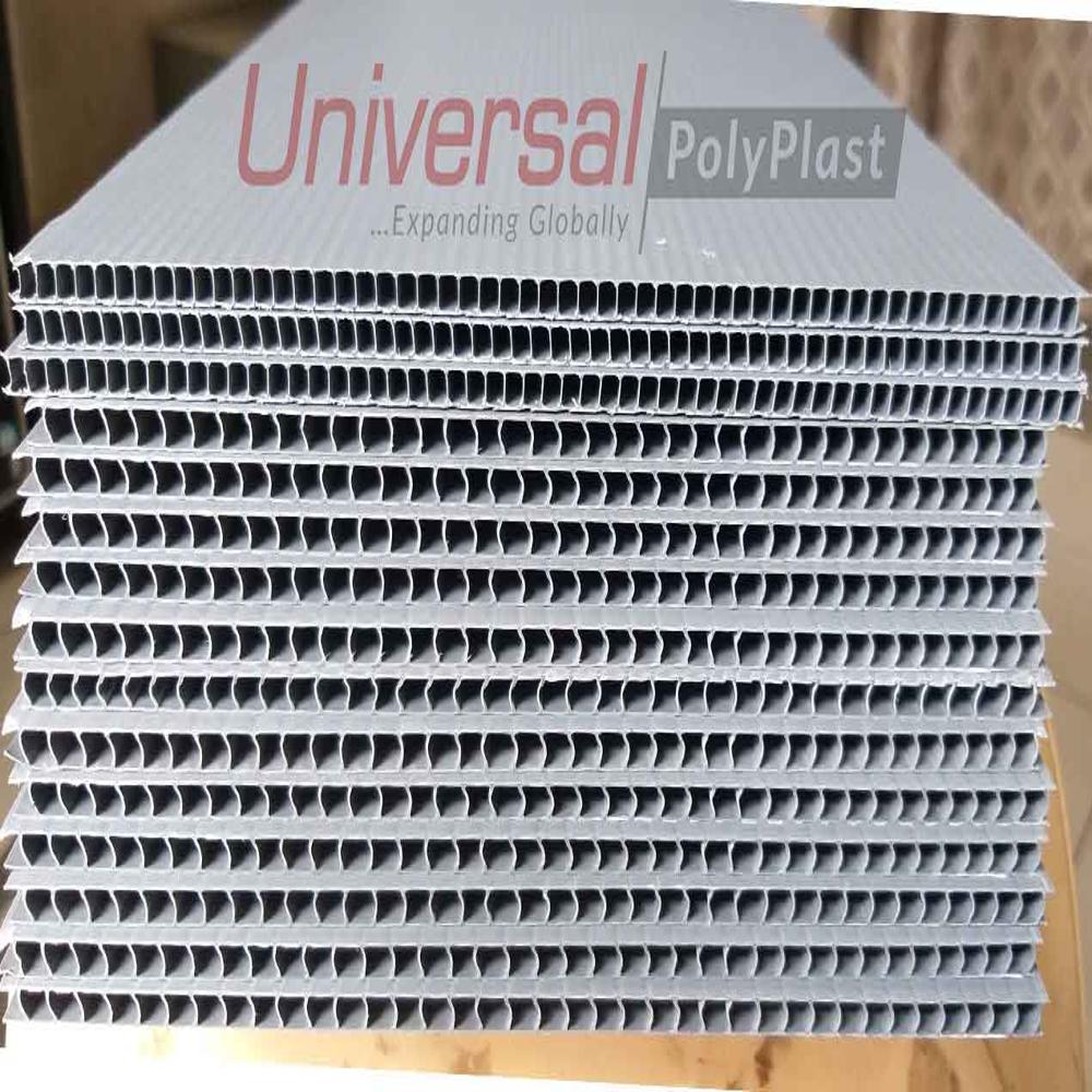 5mm Blue PP Corrugated Sheet