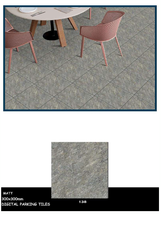 Exterior floor tiles