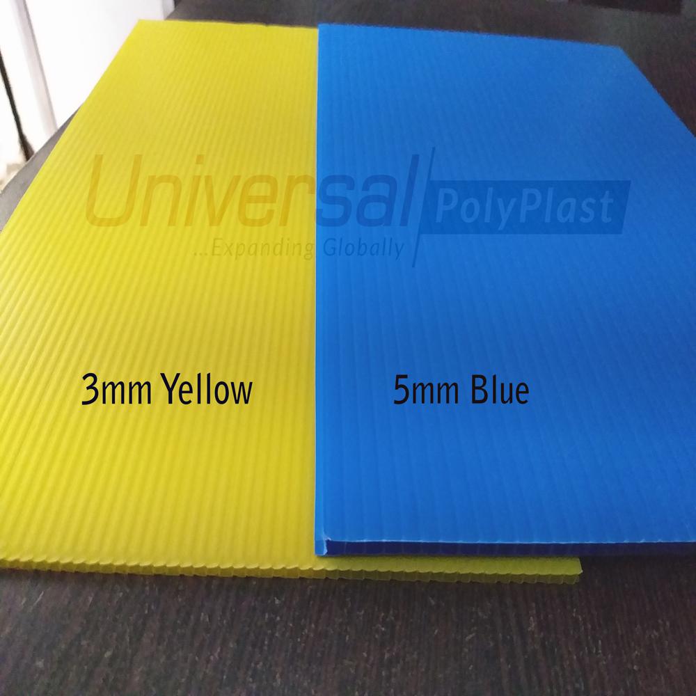 Sunpack Sheet - Color: White Yellow Blue Grey Green Black