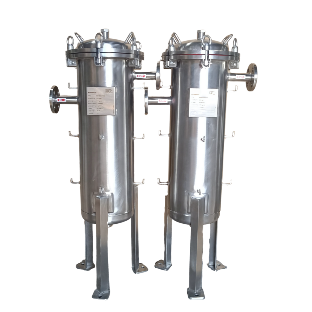 Steam Filter - Capacity: 100-2000 Kg/hr
