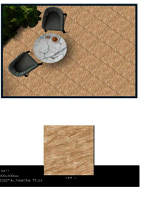 Heavy-duty floor tiles