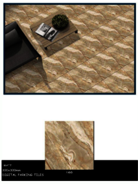 Parking floor tiles