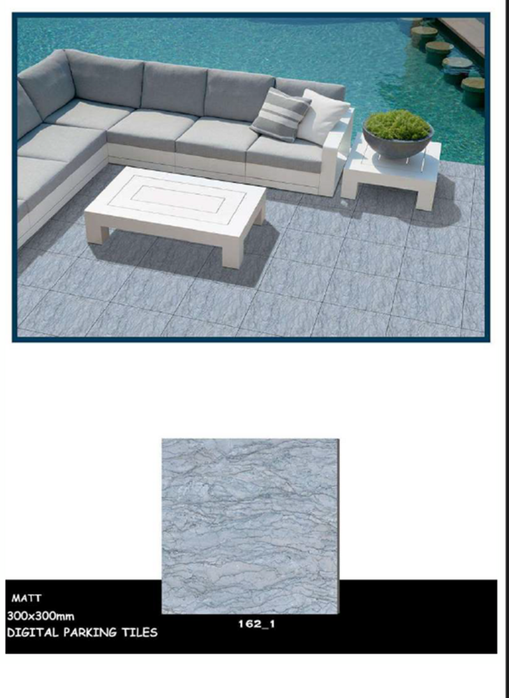 Parking floor tiles