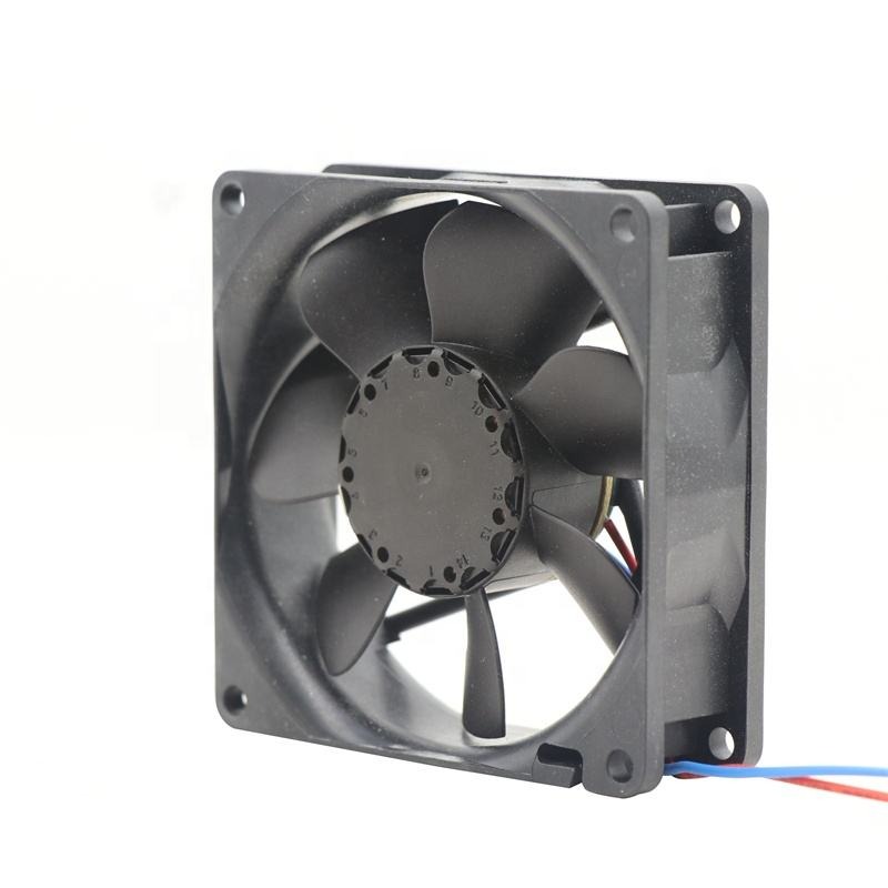 ebmpapst 8412NMLE 8025 80x80x25mm 12V DC 26.5CFM 0.6W 21dBA 2050RPM 8cm Ball Bearing Medical Equipment Small Axial Cooling Fan