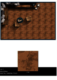 Heavy-duty parking tiles
