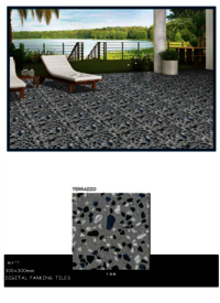 Durable tiles for parking