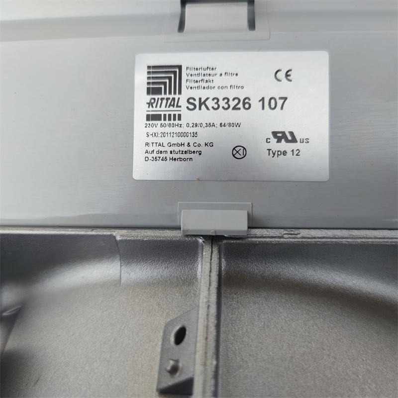 ebmpapst SK3326.107 230V AC 80W 200mm 2550/2800RPM 50/60HZ 0.29A/0.35A Ball Bearing Cabinet Axial Cooling Fan