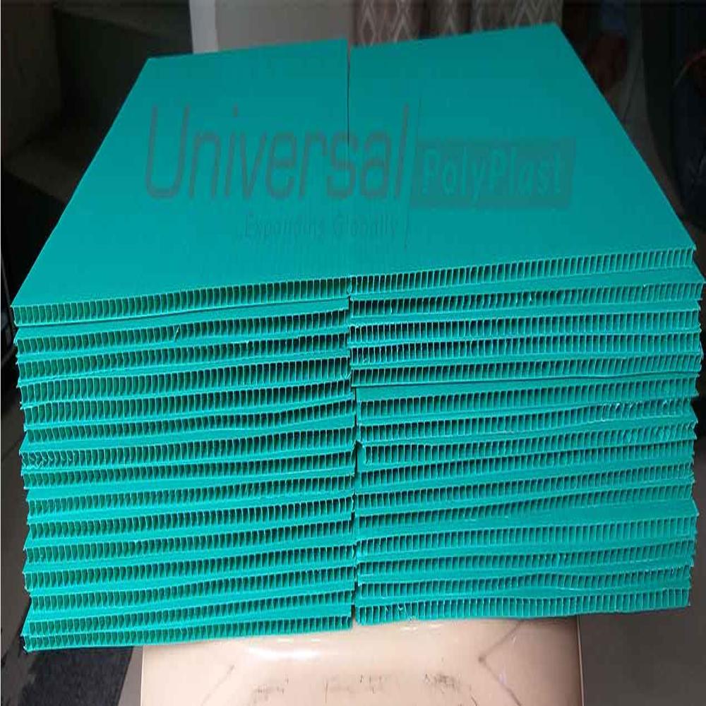 Blue Sunpack Sheet - Polypropylene, Standard Size, Blue | Lightweight, Waterproof, Moisture-resistant, Suitable For Food Contact Packaging