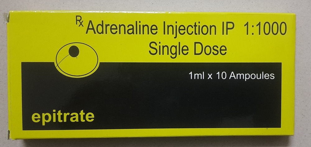 1mg Epitrate Adrenaline Injection