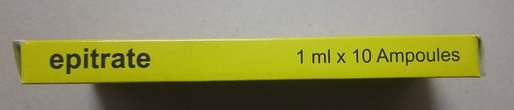 1mg Epitrate Adrenaline Injection