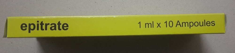 1mg Epitrate Adrenaline Injection