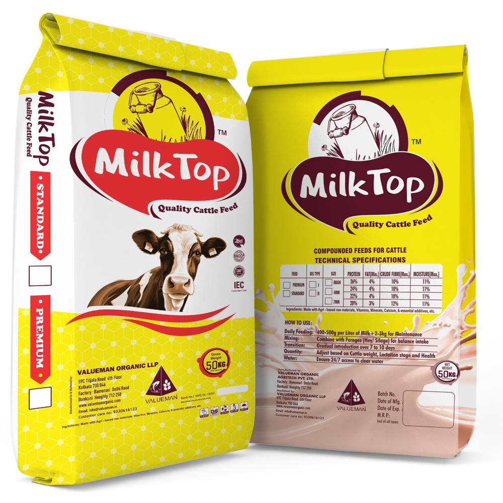 Cattle Feed (Milk Top) By Valueman - Color: Brown