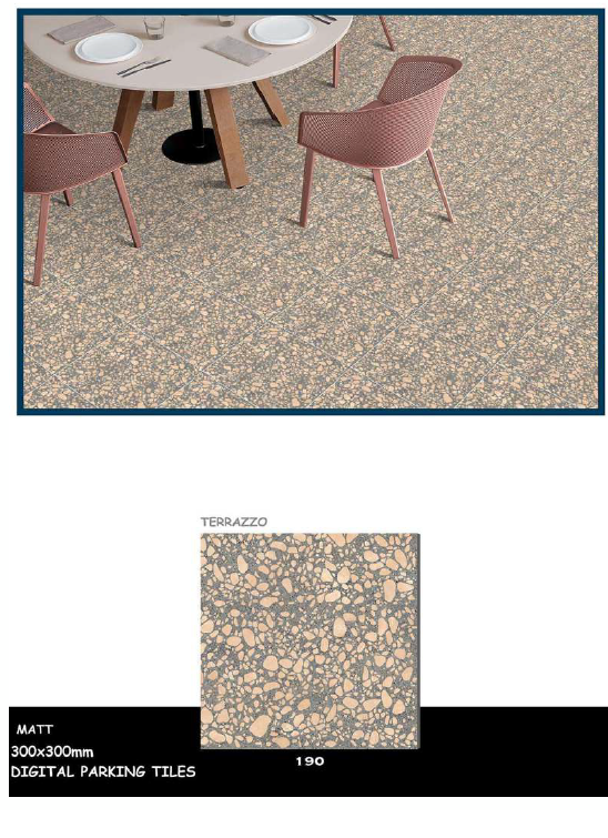 Commercial outdoor tiles