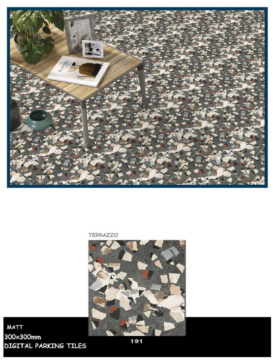 Commercial outdoor tiles
