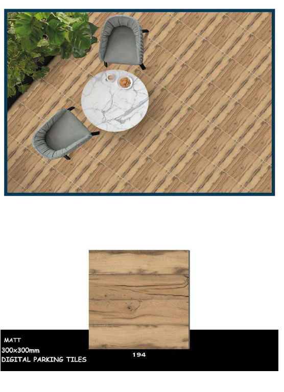 Commercial outdoor tiles