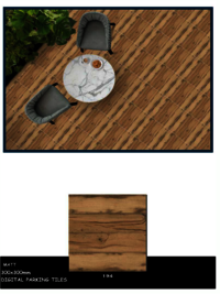 Commercial outdoor tiles