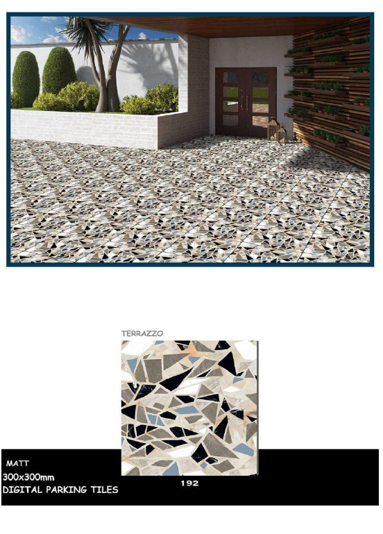 Commercial outdoor tiles