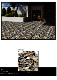 Commercial outdoor tiles