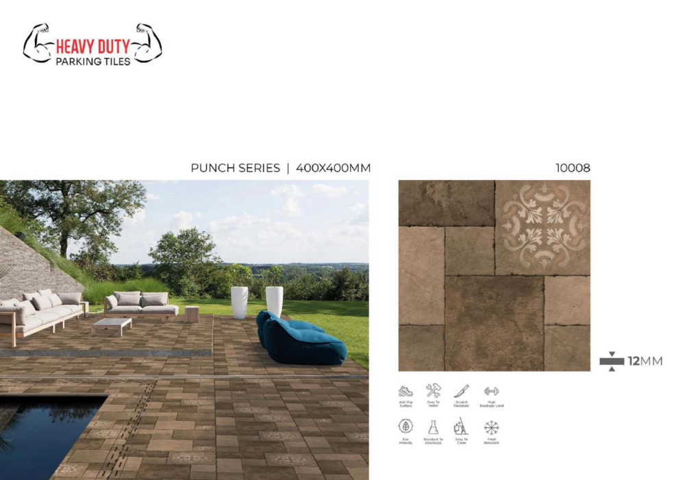 Parking Tiles - Material: Ceramic