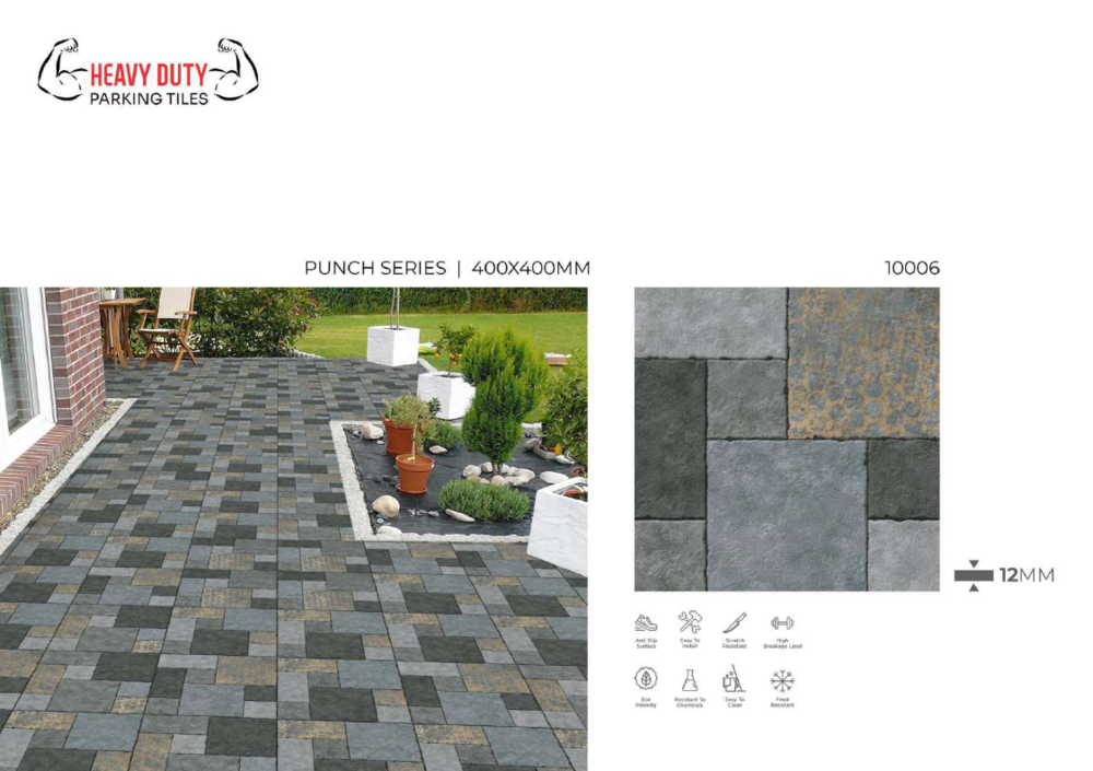 Parking Tiles - Material: Ceramic