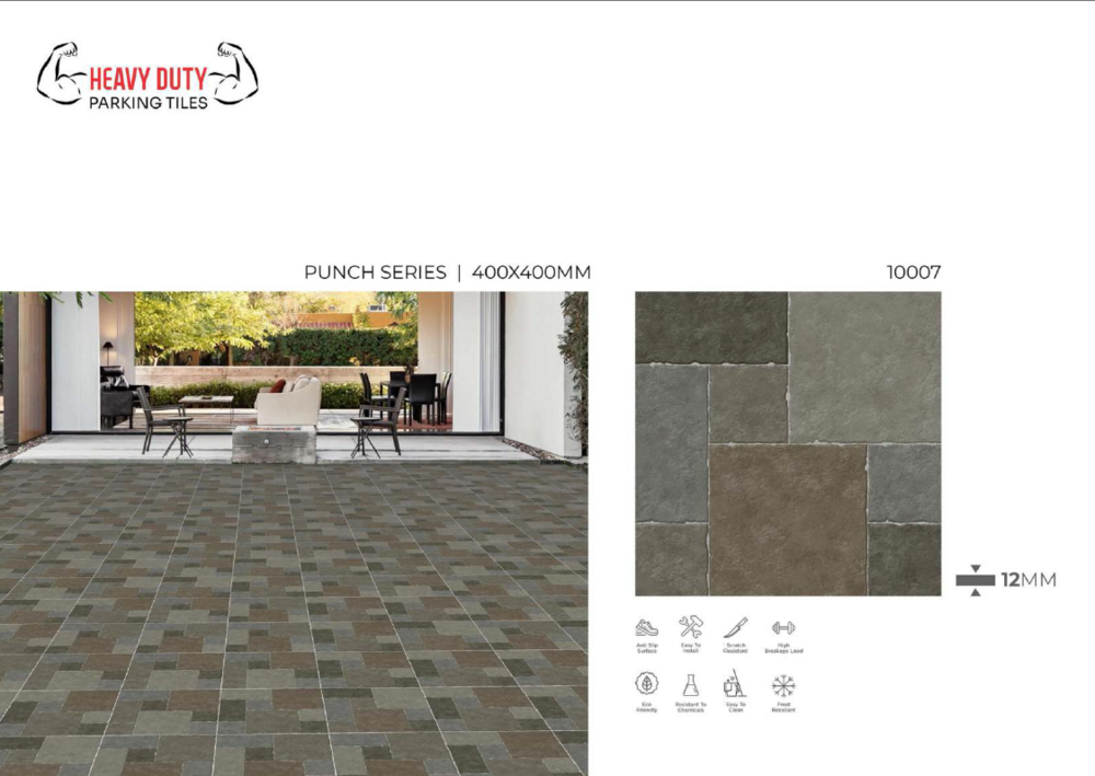 Parking Tiles - Material: Ceramic