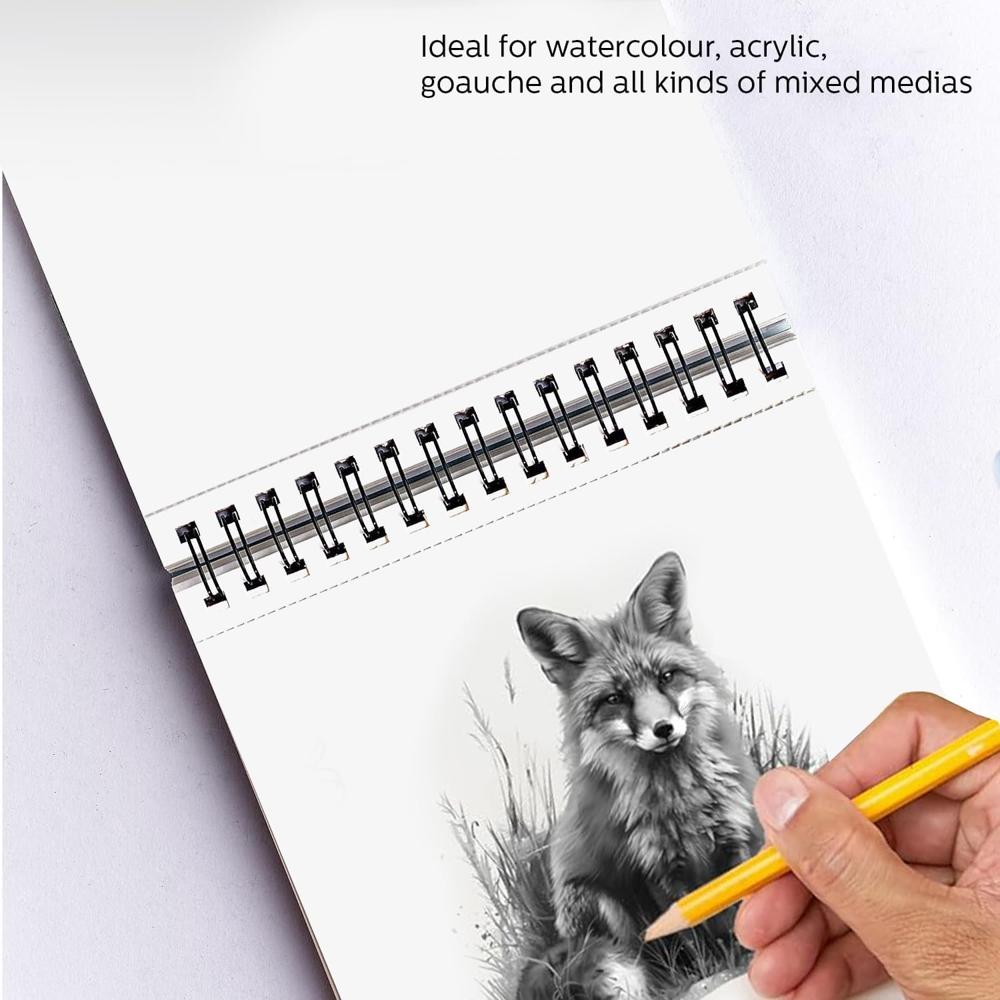 Artist Watercolor Sketch Book