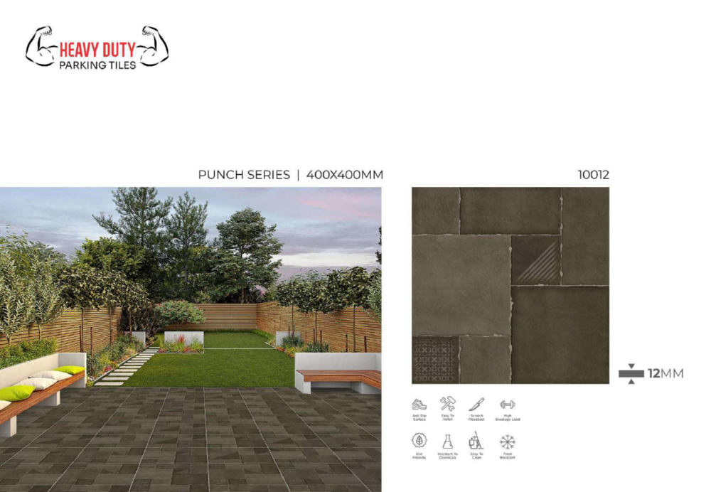 Parking slab tiles