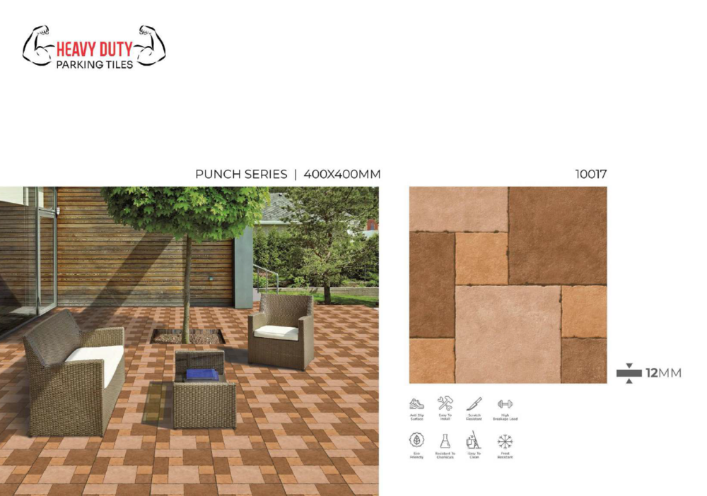 Parking Slab Tiles - Material: Ceramic