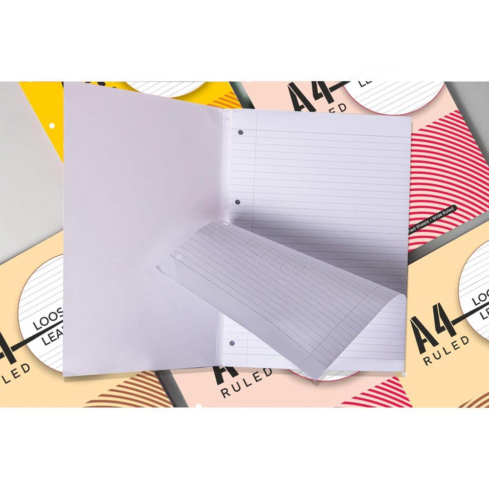 A4 Loose Leaf Report Pad - Advantage: Easy Closure