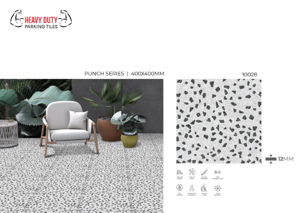 Outdoor parking tiles