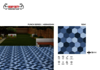 Non-slip parking tiles