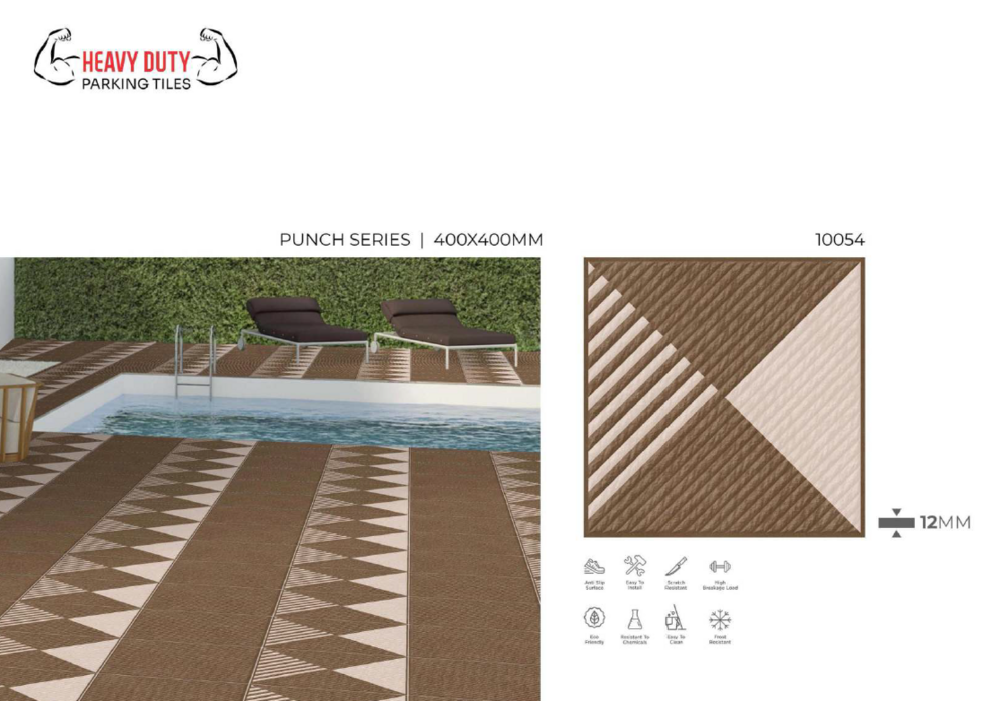 Durable parking tiles