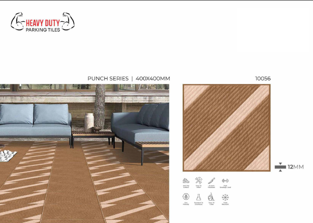 Durable parking tiles