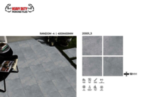 Anti-slip parking tiles