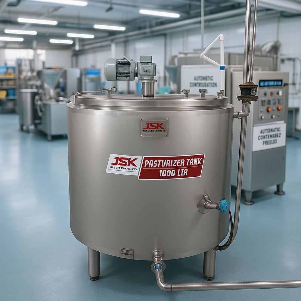 Pasteurizer Tank - Color: Silver