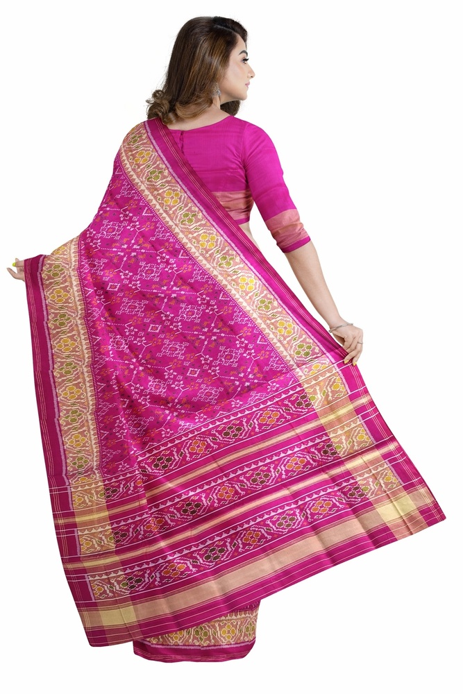 Navratna Rajkot Patola Saree - Color: Different Available
