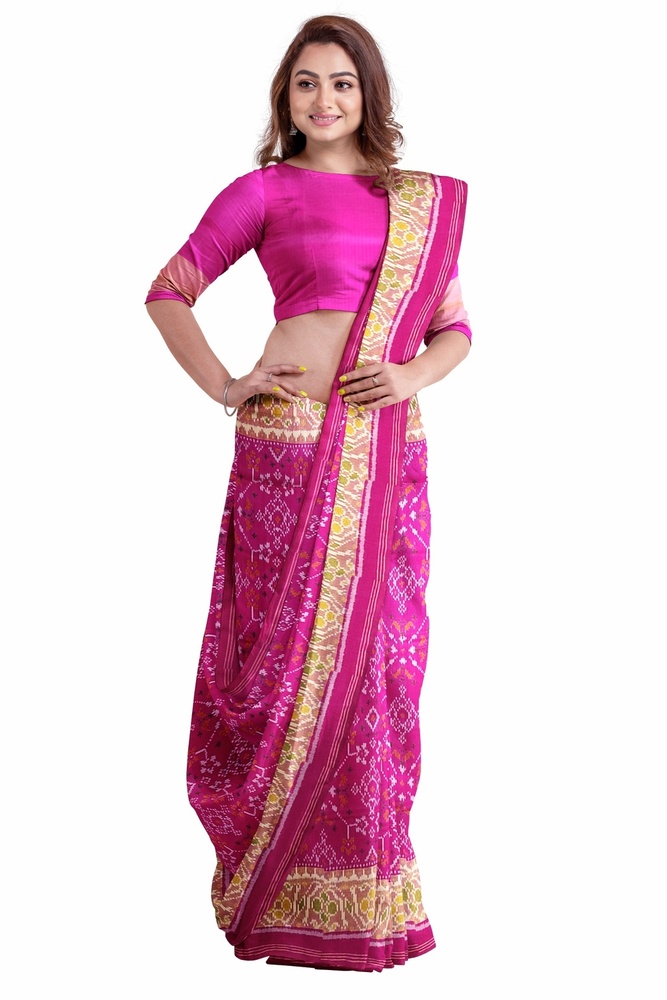 Navratna Rajkot Patola Saree - Color: Different Available