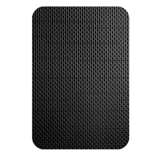 Designer Stainless Steel Black Linen Finish Sheets