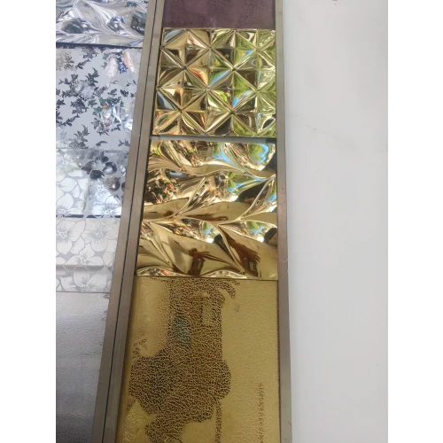 Stainless Steel Rose Gold Hairline Sheet