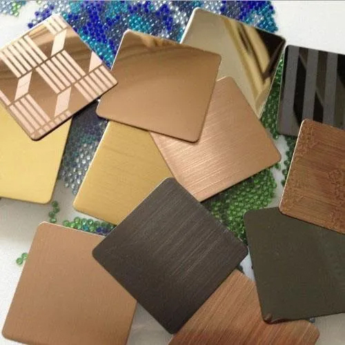 304 Rose Gold Finish Stainless Steel Sheets