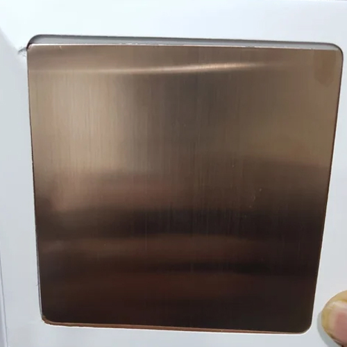 Stainless Steel Pvd Coated Antique Hairline Finish Sheet