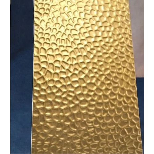 SS Colored Hammered Finish Sheet