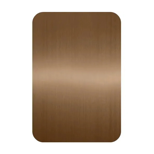 Maroon Mirror Finish Plate