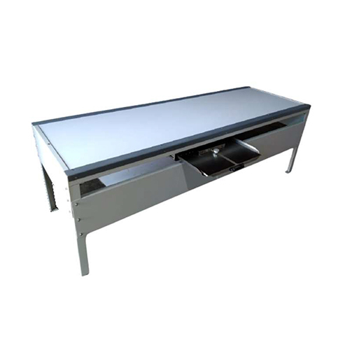 X-Ray Horizontal Bucky Table - Color: White