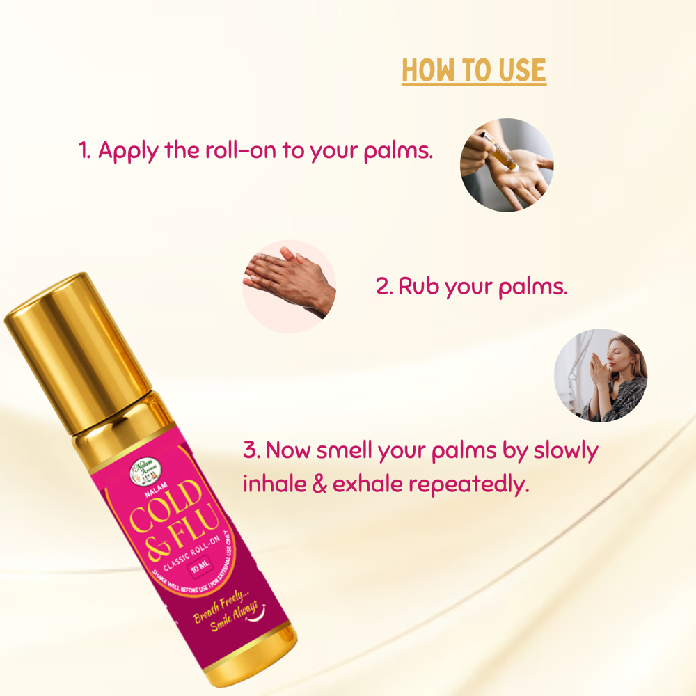 Cold And Flu Classic Roll-on - Direction: As Suggested