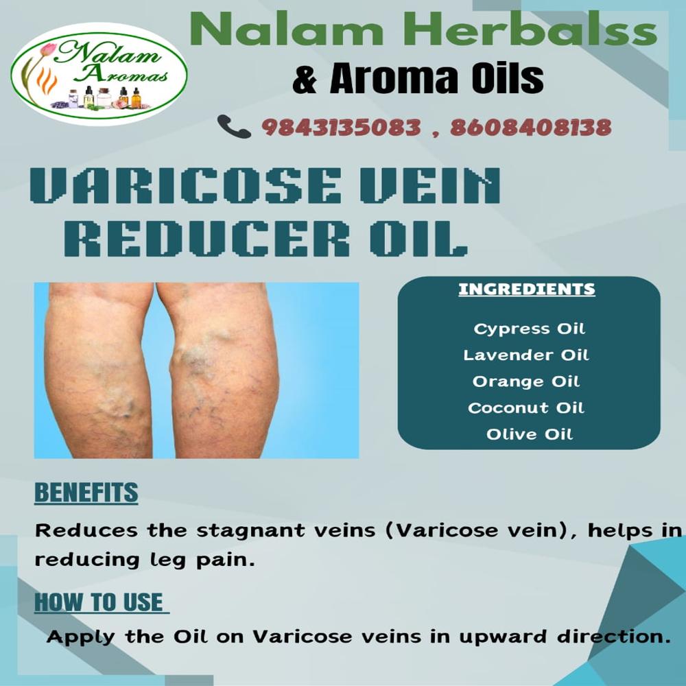 100 Ml Varicose Vein Reducer Oil - Age Group: Adult