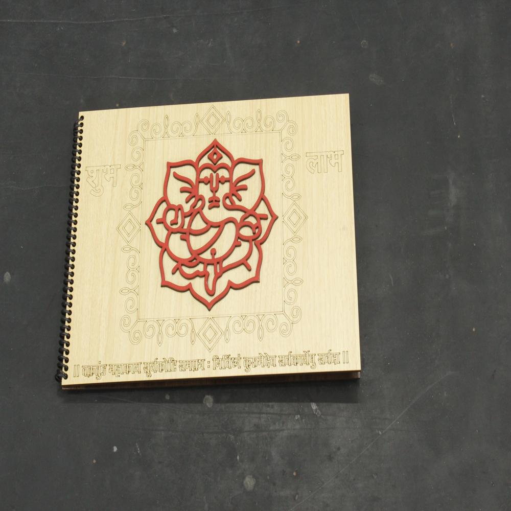 Lagan Patrika - Color: Brown